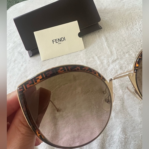 Fendi Tortoise Shell Sunglasses